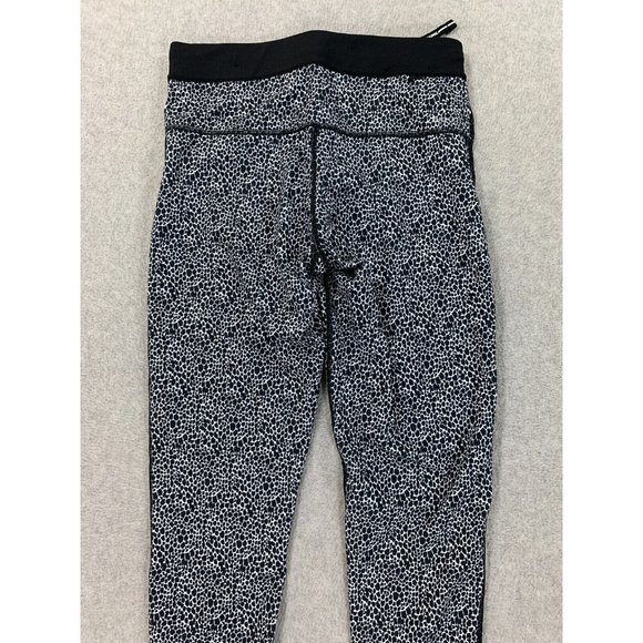 Nike Compression Leopard Print Full Length Running Tights‎ (Women's Small) Black - Picture 11 of 12